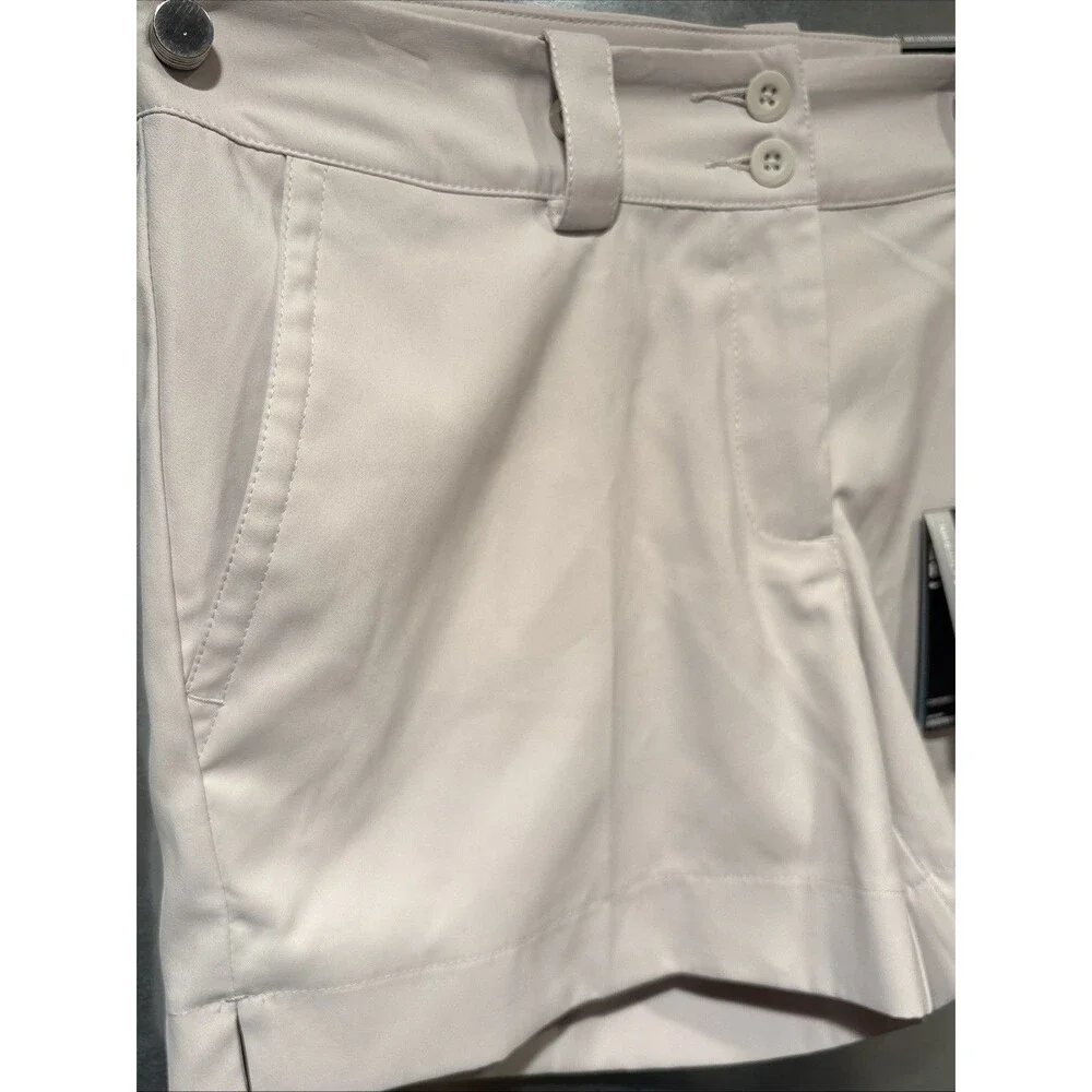 Nike Golf Tour Performance Dri-Fit “Modern Rise” Bermuda Shorts Womens Sz 4 NWT